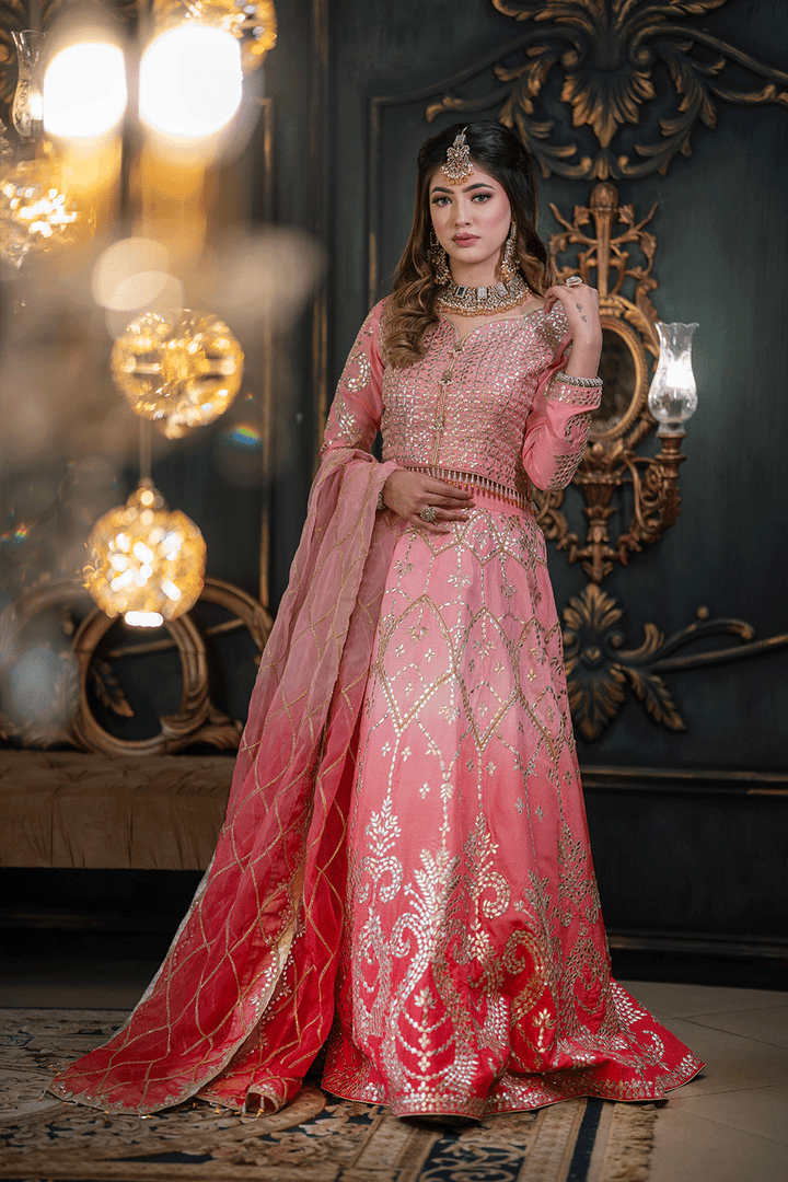 Pink Shaded Lehnga