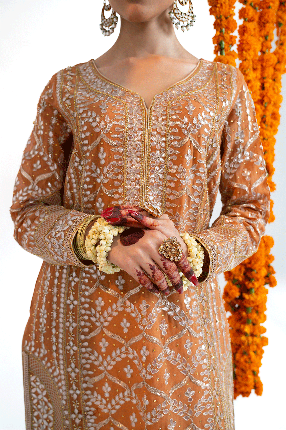 mehendi pakistani dresses