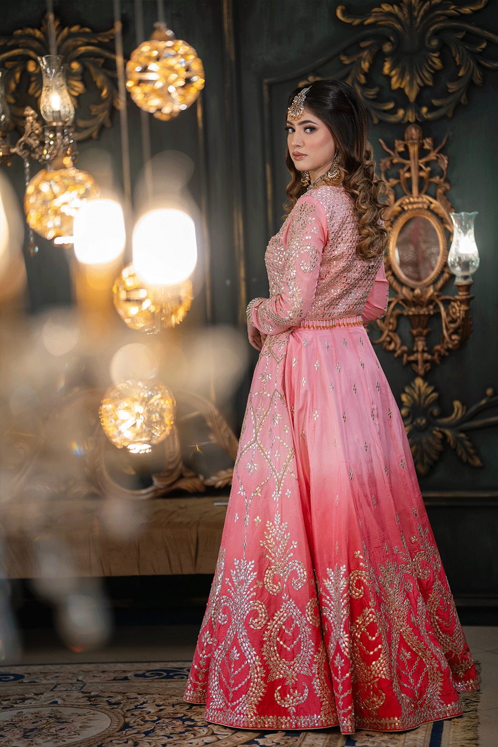 Pink Lehnga