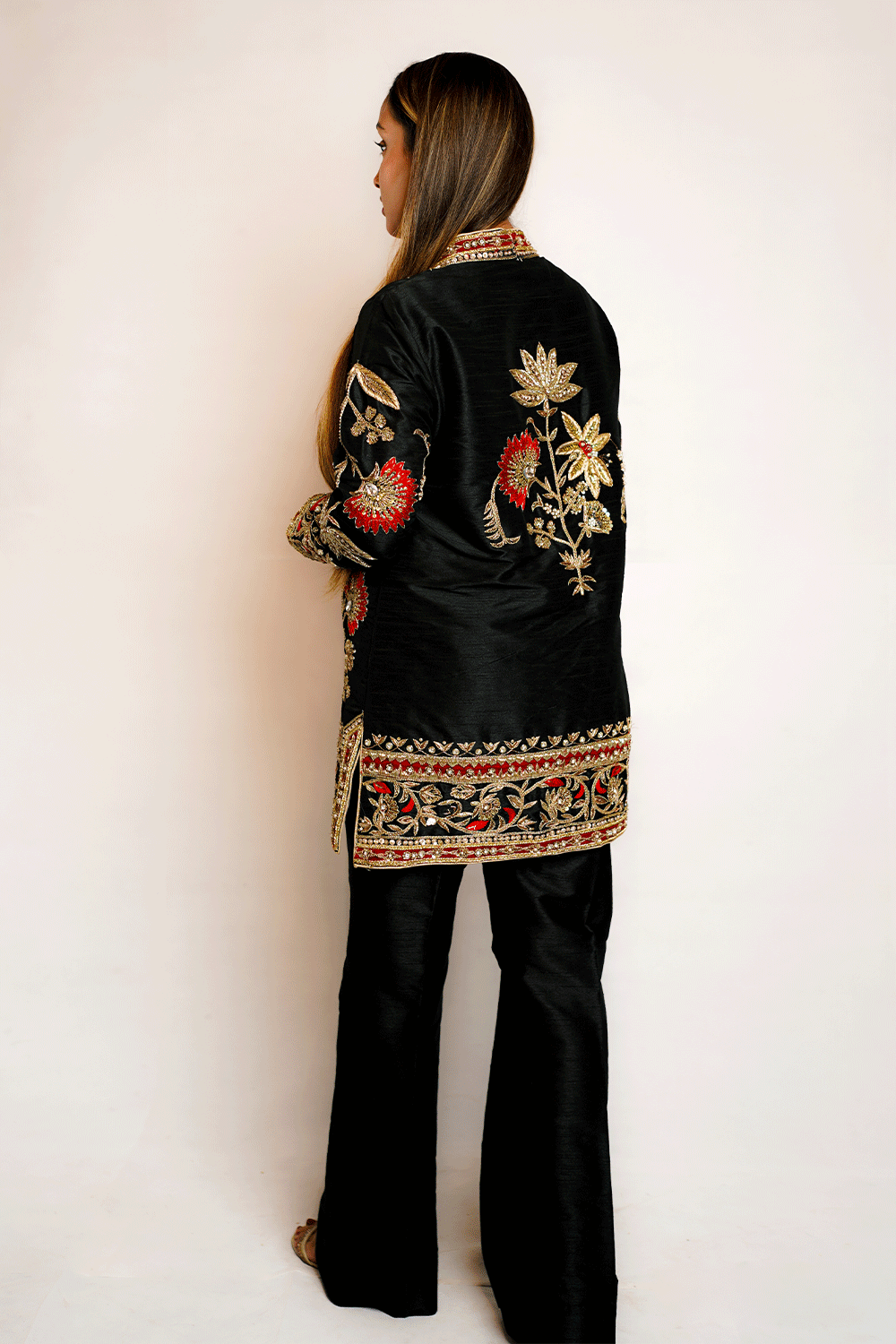 BLACK JACKET 1 SJ-3 Handmade - Sillhouete