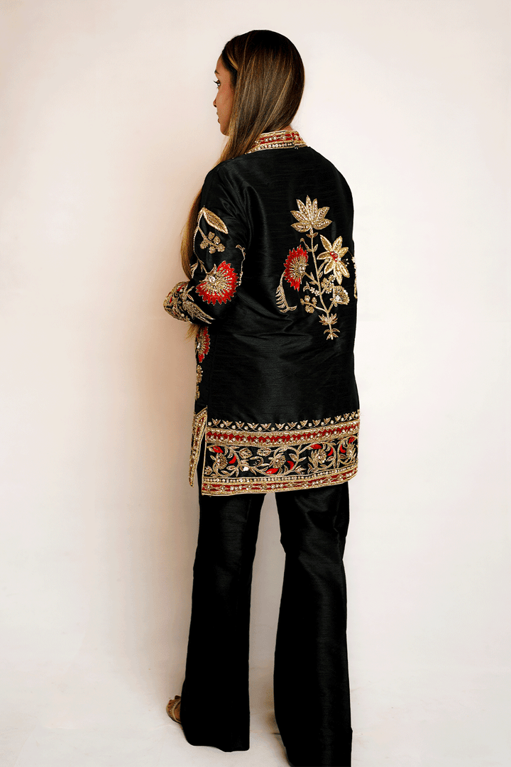 BLACK JACKET 1 SJ-3 Handmade - Sillhouete