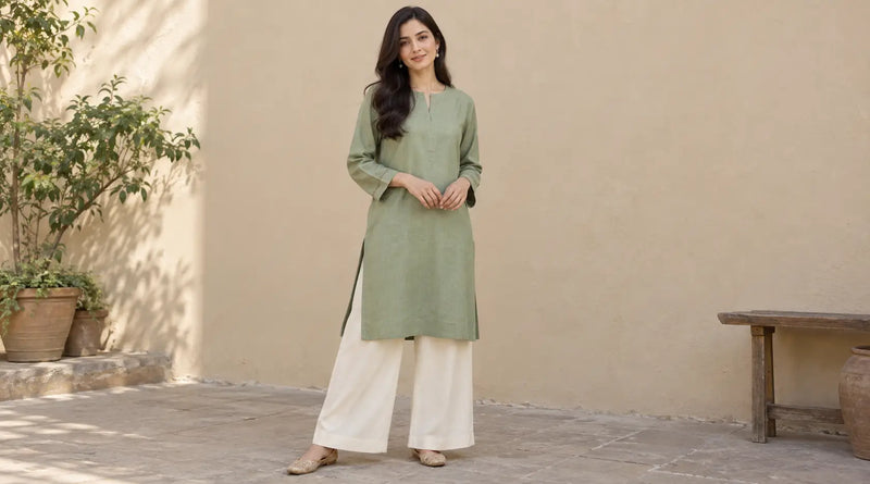How to Style Wide-Leg Trousers with Pakistani Kameez: A Complete Fashion Guide