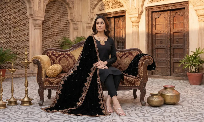 How to Wear a Shawl with a Formal Dress