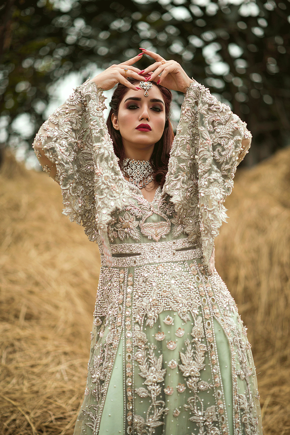 pakistani bridal dresses for walima