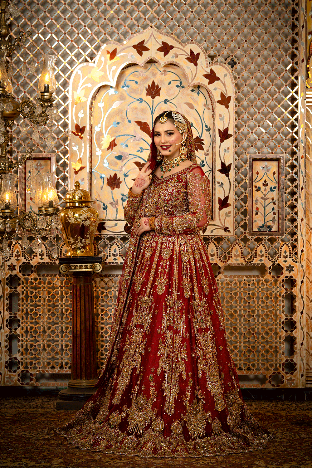 Pakistani online bridal designer dresses for barat