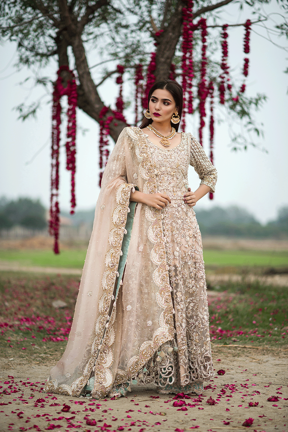 online designer walima dress for a bride in USA