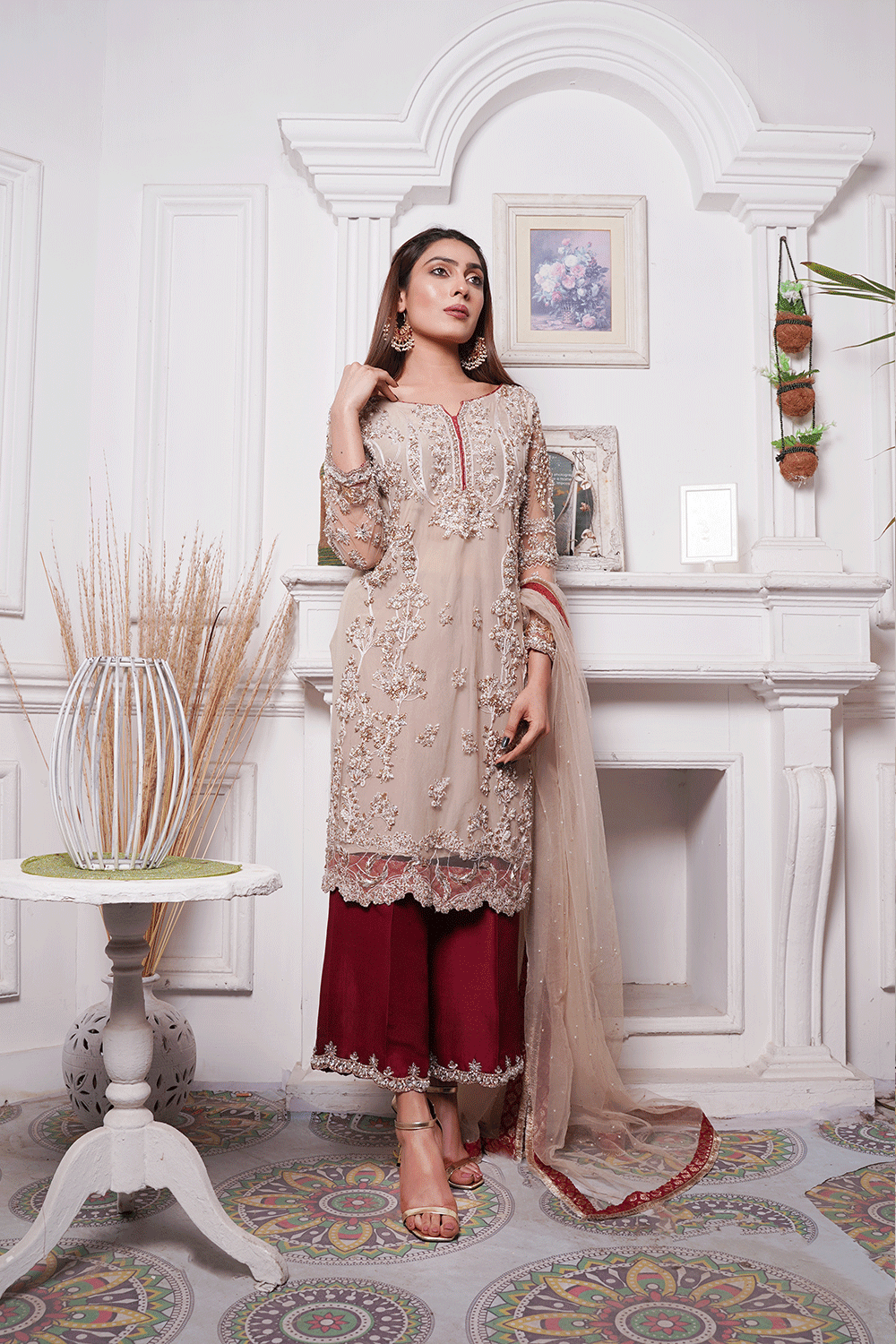 Pakistani engagement dresses