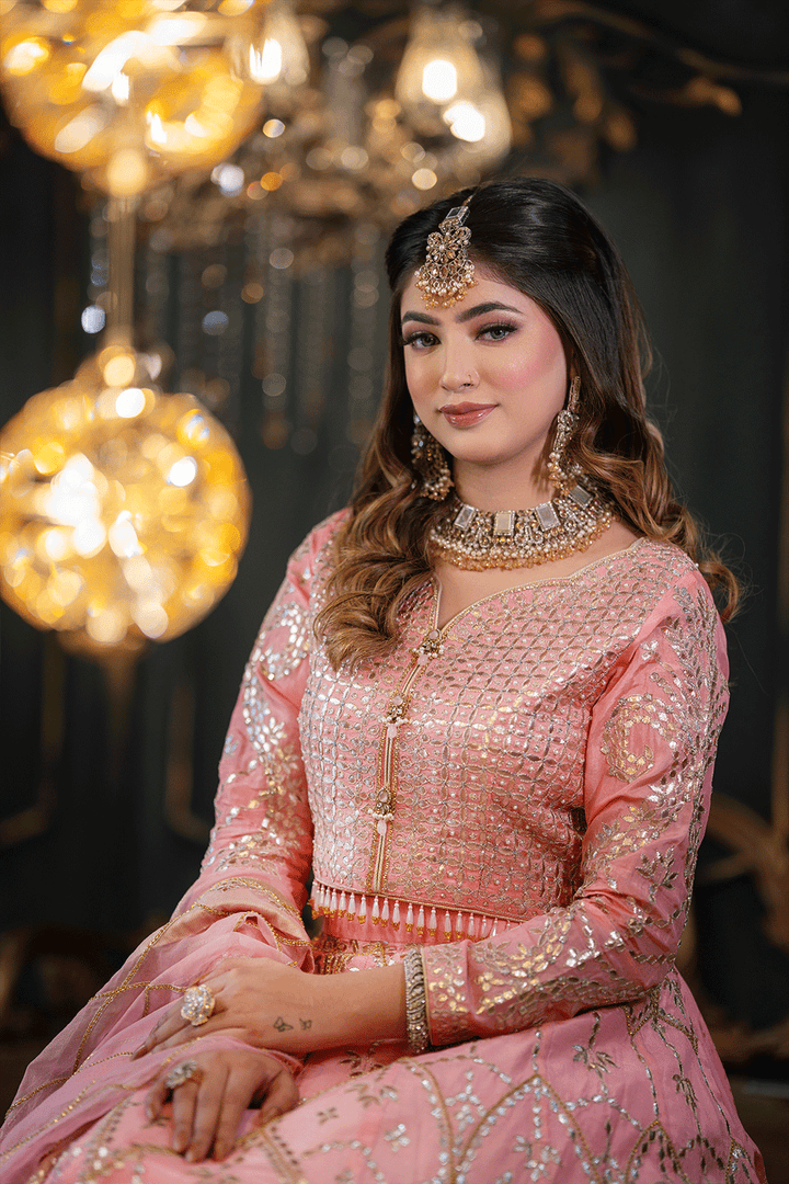 Pink Shaded Lehnga Choli (S-7)