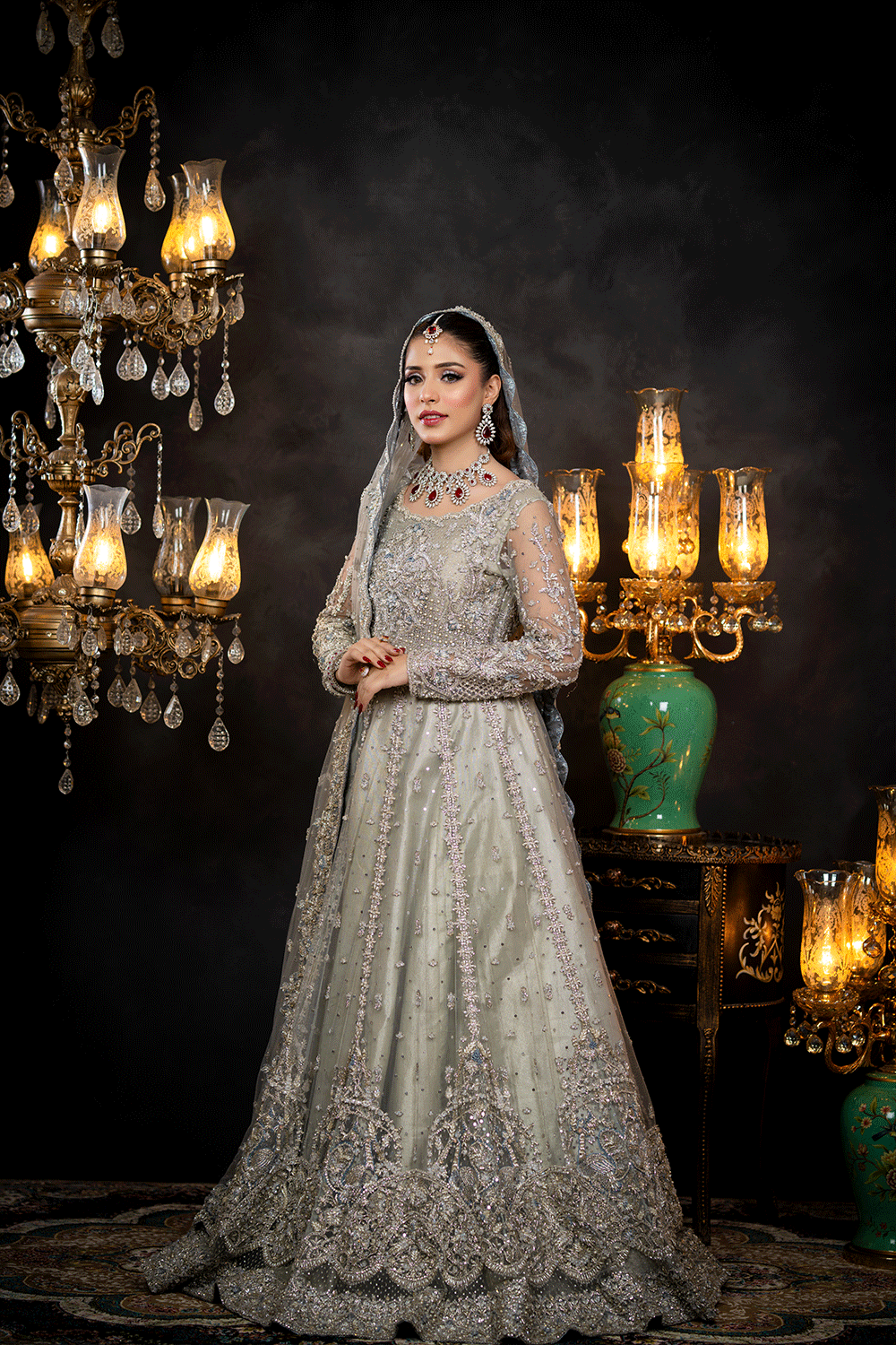 new bridal designer dress for ladies in Pakistan