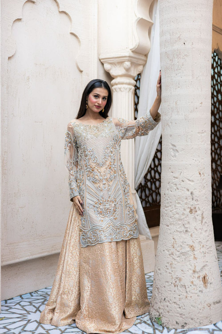 Peach Moti Lehnga (SFP-6PEACH)