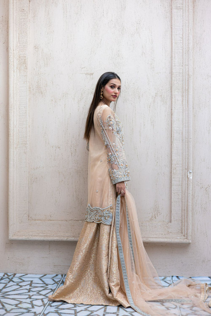 Peach Moti Lehnga (SFP-6PEACH)