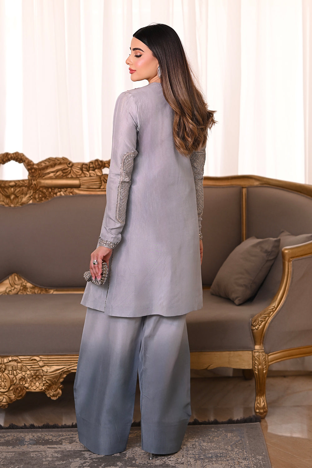 sillhouete-formal-veinna-gray-shadded-intricate-embroidery-back